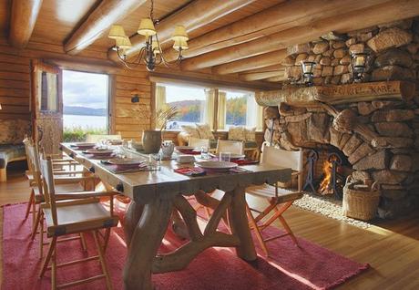Cabaña de Troncos Rustica en los Adirondack