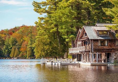Cabaña de Troncos Rustica en los Adirondack