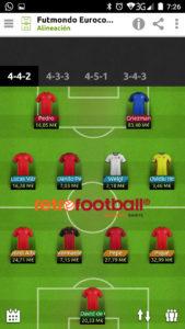 Futmondo Alineacion Eurocopa