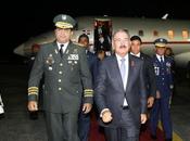 Presidente Danilo Medina regresó viaje Cuba.