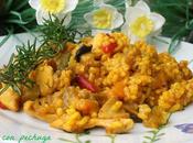 Arroz pechuga pollo hortalizas