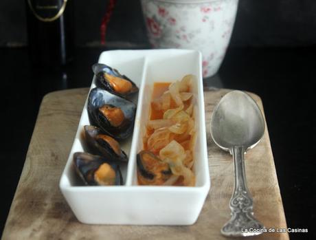 Mejillones en Escabeche #CookingTheChef: MB