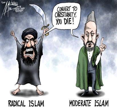 Éste es el islam… no existen musulmanes moderados