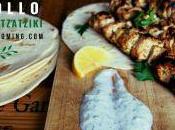 Souvlaki pollo tzatziki