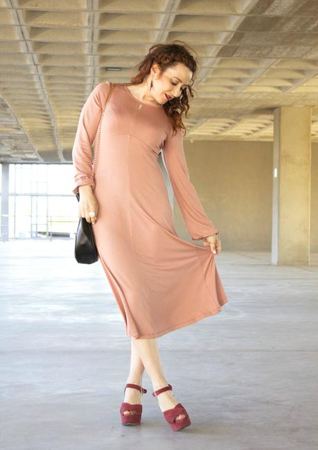 Vestido Rosa Maquillaje-Blush Pink Dress