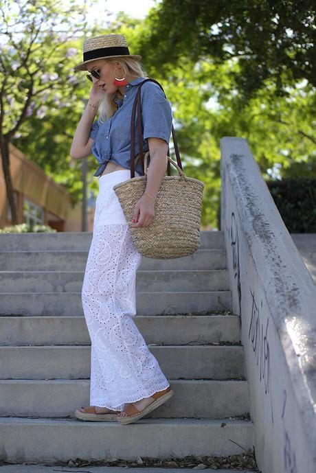 EMROIDERED PANTS EMROIDERED PANTS