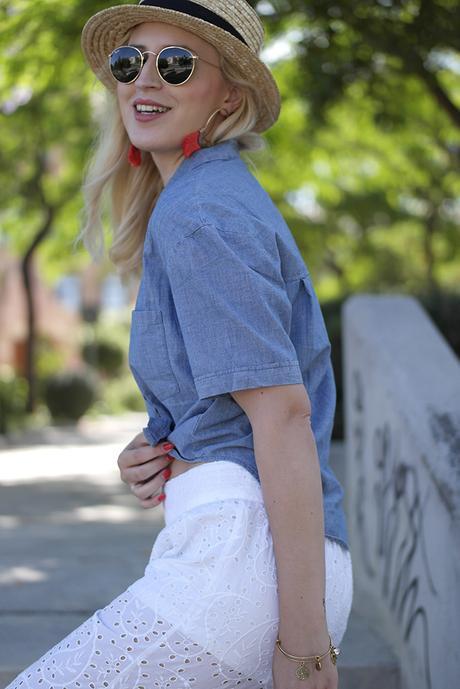 EMROIDERED PANTS EMROIDERED PANTS