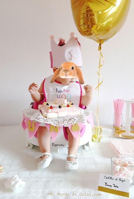 smash cake baby blogger spanish