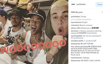 Neymar y Bieber, juntos en una mansión de Los Ángeles