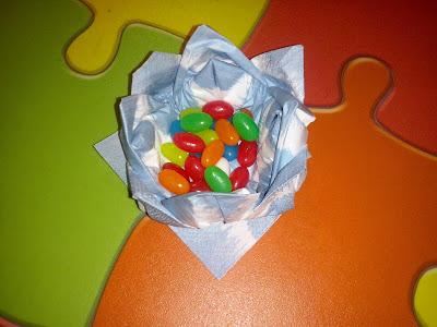 PLATITOS EN FORMA DE FLOR