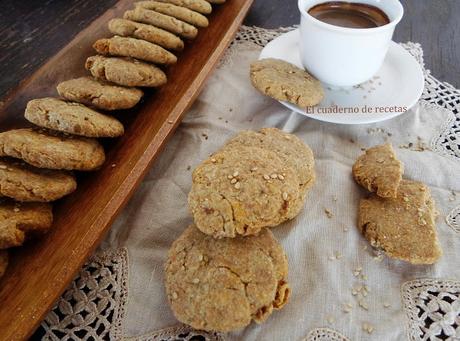 Galletas Rústicas de Naranja & Aceite