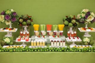 Ideas Candy Bar para Bodas de Verano