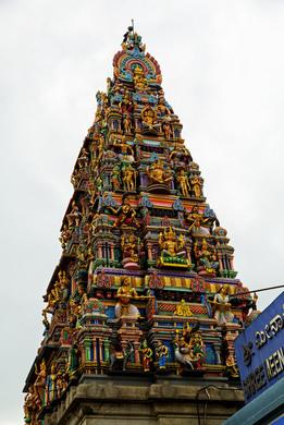 El impresionante templo Meenakshi Amman