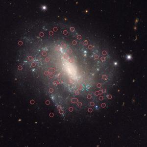 Cefeidas y supernova en UGC 9391