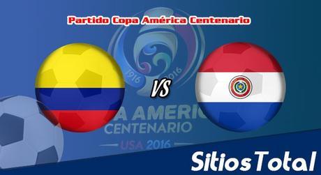 Colombia vs Paraguay en Vivo y Online – Fase de Grupos – Copa América Centenario