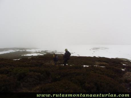 Bajando del Cueto del Fraile