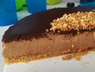 TARTA MOUSSE DE CREMA DE CACAO