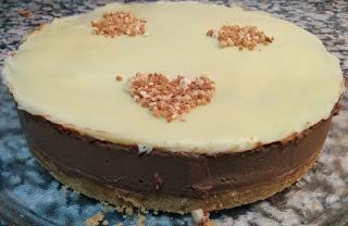 TARTA MOUSSE DE CREMA DE CACAO