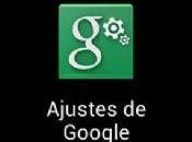 Ajustes Google, nuevo acceso directo Android para configurar productos Google...