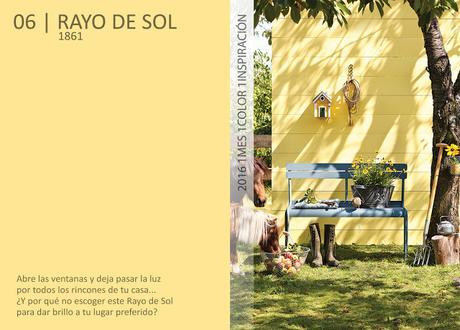 1 Mes 1 Color: Junio es Rayo de Sol