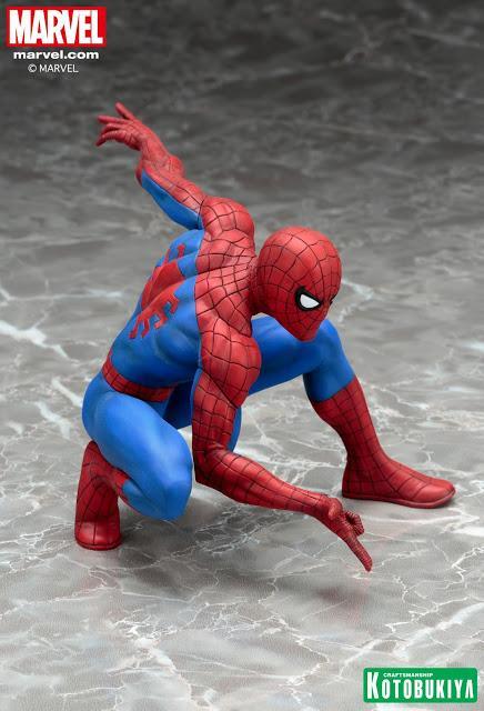 Denle un vistazo a esta figura clásica de Spider-Man