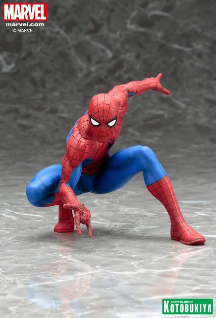 Denle un vistazo a esta figura clásica de Spider-Man