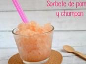 Sorbete pomelo champan