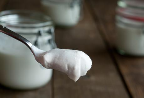 Yogur de coco cremoso Yogur de coco cremoso