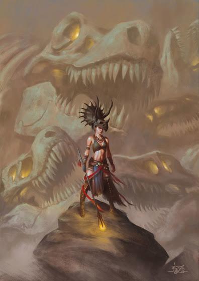 Los dinosaurios épicos de Bastien Jez