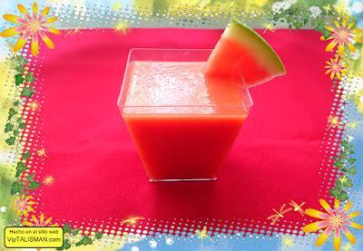 GASPACHO DE SANDÍA CON MASTOMATE GASPACHO DE SANDÍA CON MASTOMATE