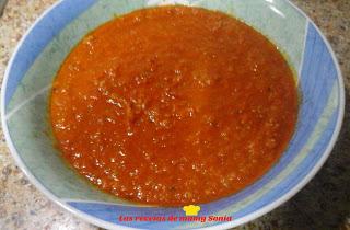 TOMATE FRITO EN THERMOMIX