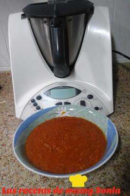 TOMATE FRITO EN THERMOMIX