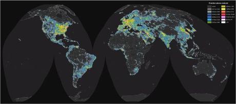 Atlas mundial de la contaminación lumínica