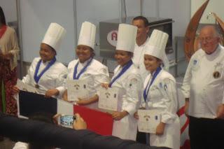 Escuela Serranía gana medallas de bronce en la Copa Culinaria Mundial