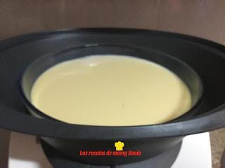 FLAN DE HUEVO Y LECHE CONDENSADA EN THERMOMIX