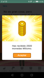 monedas miitomo