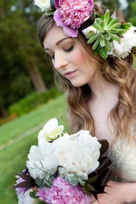 Inspiración de Boda →Peonias y Suculentas←