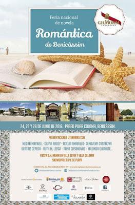 Programa Feria Nacional de la Novela Romántica. Benicassim, 23-25 junio 2016
