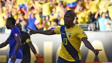 Ecuador goleó 4-0 a Haití y está en cuartos de final