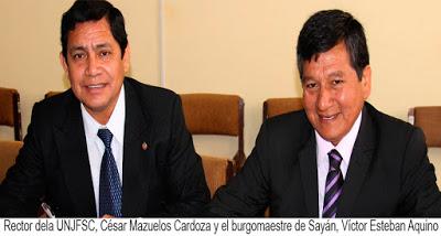 CPU DE LA UNJFSC LLEGA A LOS JÓVENES DE SAYÁN…