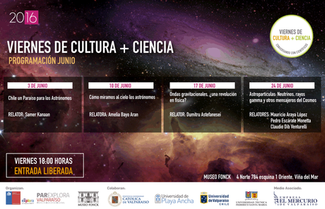 “Viernes de Cultura + Ciencia”, junio 2016