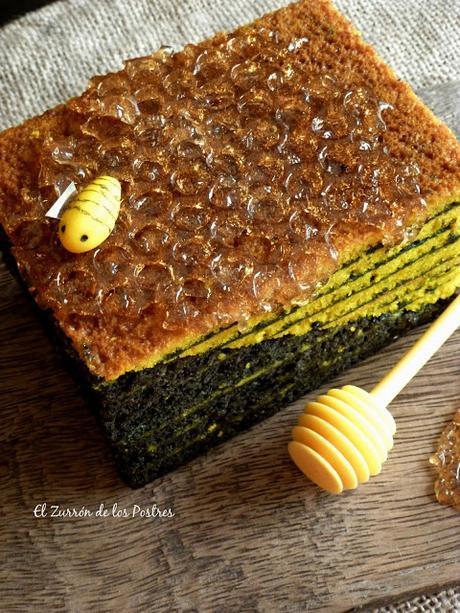 Pastel Abejas