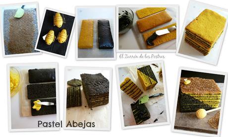 Pastel Abejas