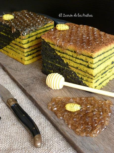 Pastel Abejas