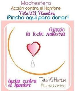 LA TETA , CONTRA LA DESNUTRICIÓN INFANTIL : #TETAvsHAMBRE https://goo.gl/ATODH4