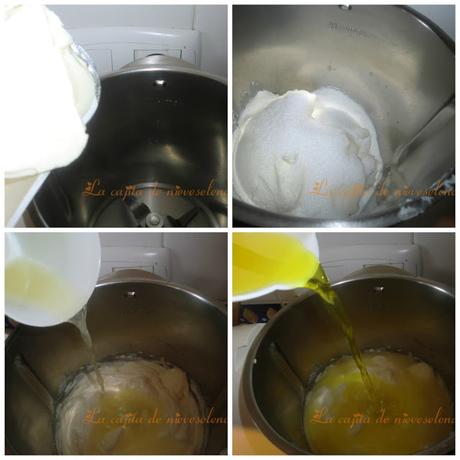 Tarta de limón sin horno