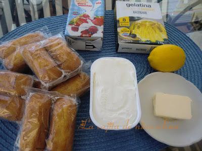 Tarta de limón sin horno