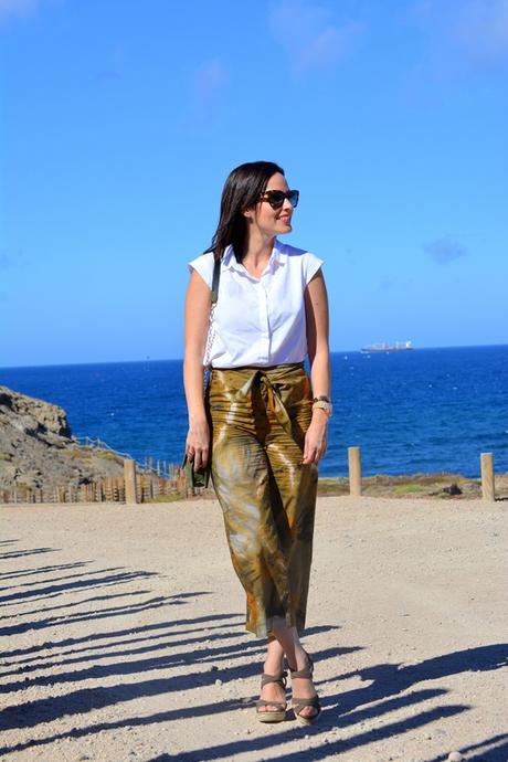 zara-green-culotte-outfit-oysho-wedges