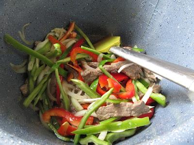 Tacos de ternera a la jardinera olla GM