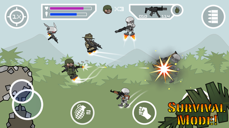 Doodle Army 2 : Mini Militia v2.2.57 APK MOD Pro Pack Unlocked